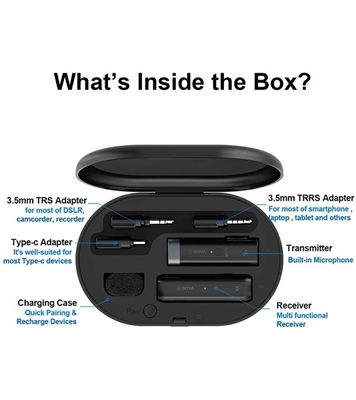 Picture of BOYA BY-WM3U Plug & Play Microphone for Vlogging