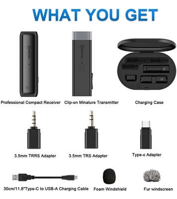 Picture of BOYA BY-WM3U Plug & Play Microphone for Vlogging