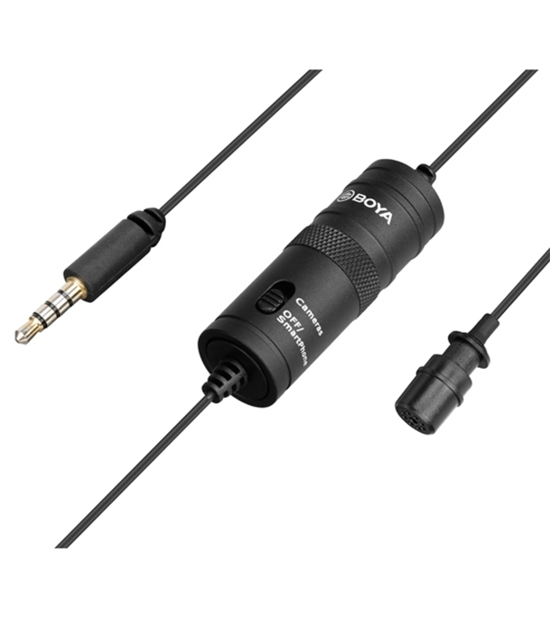 Picture of BOYA BY-M1 Omnidirectional Lavalier Microphone