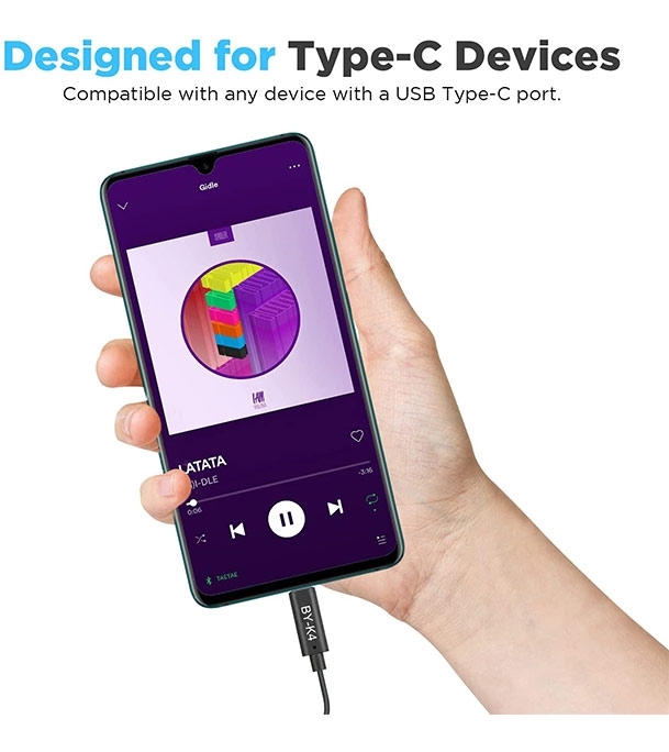 Picture of BOYA BY-K4 Adapter Type C Cable for Android