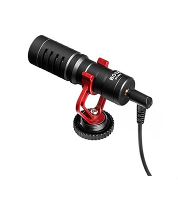 Picture of BOYA BY-MM1 Video Microphone Youtube Vlogging Facebook Live stream Recording Shotgun Mic