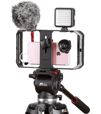 Picture of BOYA BY-MM1 Video Microphone Youtube Vlogging Facebook Live stream Recording Shotgun Mic