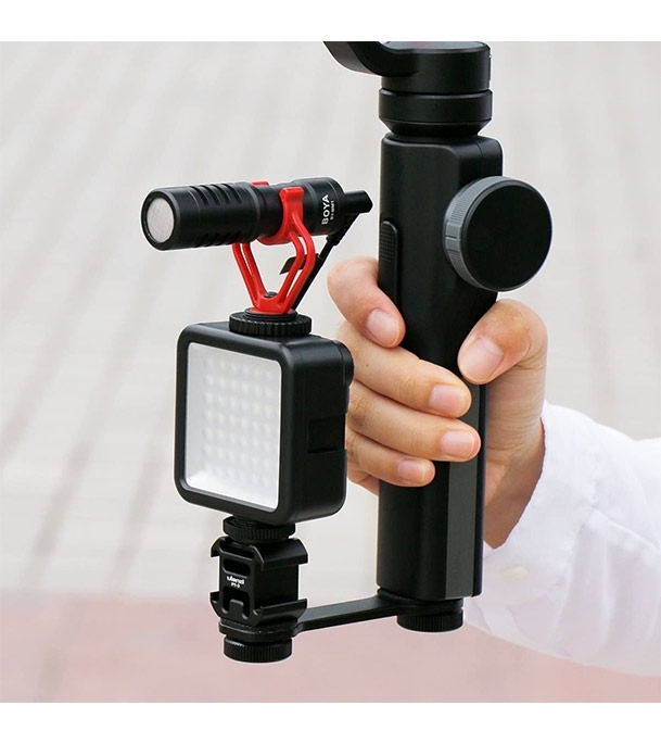 Picture of BOYA BY-MM1 Video Microphone Youtube Vlogging Facebook Live stream Recording Shotgun Mic