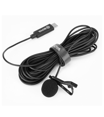 Buy BOYA By-M3 Omnidirectional Lavalier USB C Microphone, Clip-on Lapel Microphone for Android Tablet Laptop Podcast Interview YouTube Video Recording (236in) Online