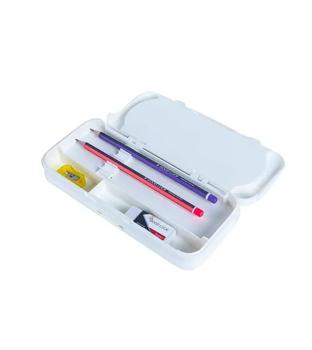 Buy Good Luck Pencil Box Micky White Online at Best Price