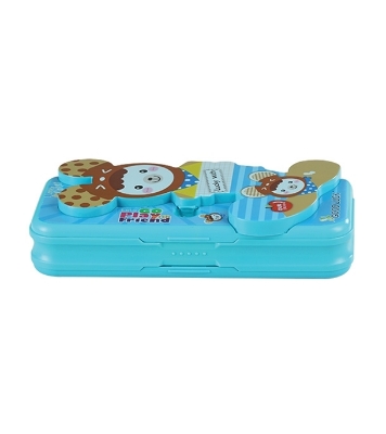 Buy Good Luck Pencil Box Micky Blue Online at Best Price