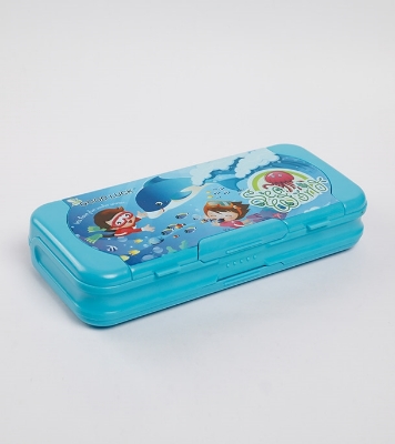 Buy Good Luck Pencil Box Sea World Blue Online