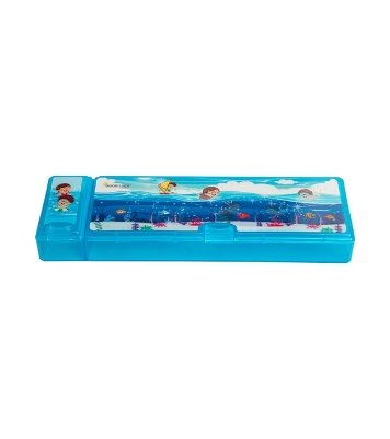 Buy Good Luck Pencil Box 3D Blue Online 