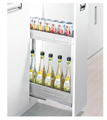 Wellmax Soft Closing Stainless Steel Spice Rack For Drawer Basket At Best Price In Bangladesh