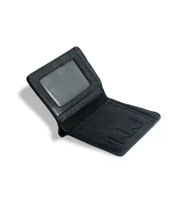 Men's Black (Cute Er Dibba) Short Leather Wallet at Best Price In Bangladesh