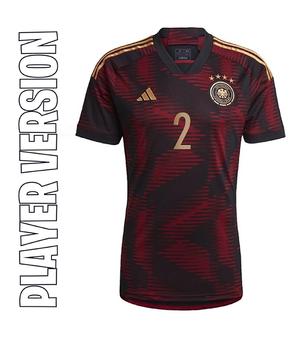 Buy জার্মানি (ফিফা 2022) প্লেয়ার ভার্সন-এওয়ে থাই প্রিমিয়াম জার্সি মেন্'স হাফ হাতা at Best Price in Bangladesh