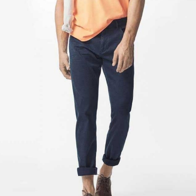 Picture of Men’s Slim-Fit Chino Gabardine Pants Royal Blue