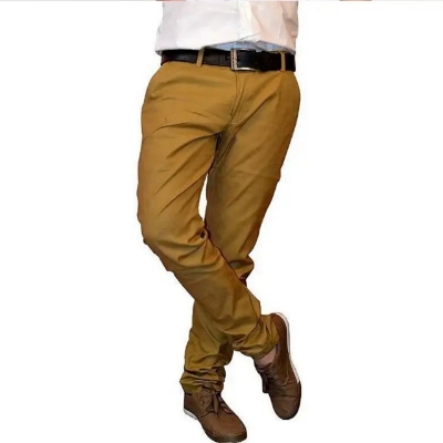 Picture of Men’s Slim-Fit Chino Gabardine Pants Khaki 