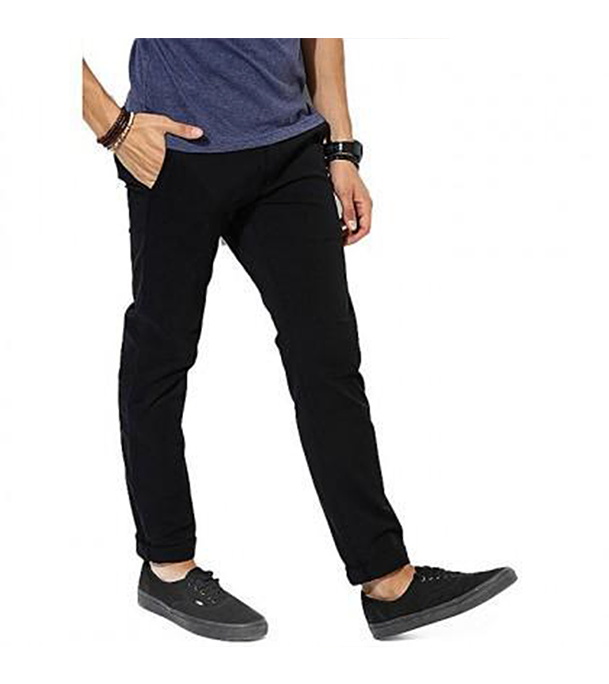 Picture of Men’s Slim-Fit Chino Gabardine Pants Deep Black