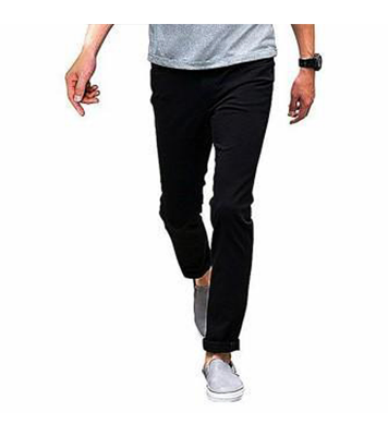Picture of Men’s Slim-Fit Chino Gabardine Pants Deep Black