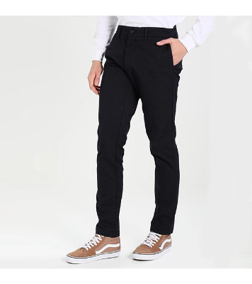 Picture of Men’s Slim-Fit Chino Gabardine Pants Deep Black