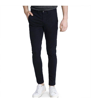 Picture of Men’s Slim-Fit Chino Gabardine Pants Deep Black