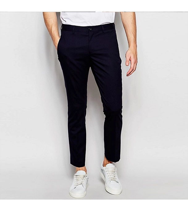 Picture of Men’s Slim-Fit Chino Gabardine Pants Deep Black