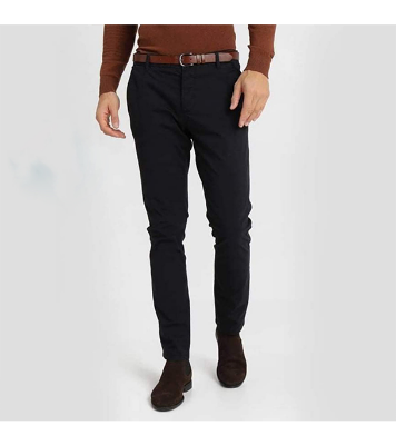 Picture of Men’s Slim-Fit Chino Gabardine Pants Deep Black