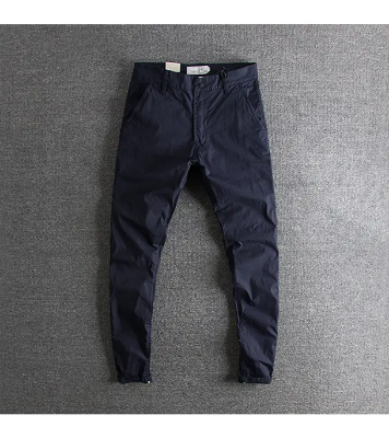 Picture of Men’s Slim-Fit Chino Gabardine Pants Deep Black