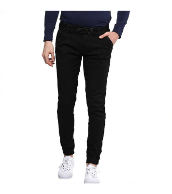 Picture of Men’s Slim-Fit Chino Gabardine Pants Deep Black