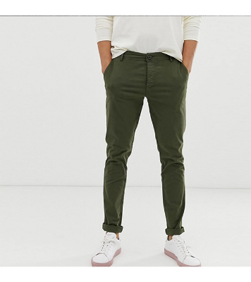 Picture of Men’s Slim-Fit Chino Gabardine Pants Olive