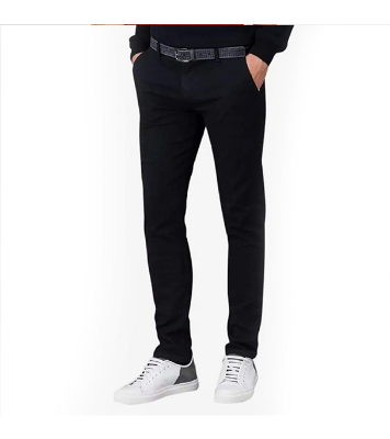 Picture of Men’s Slim-Fit Chino Gabardine Pants Deep Black