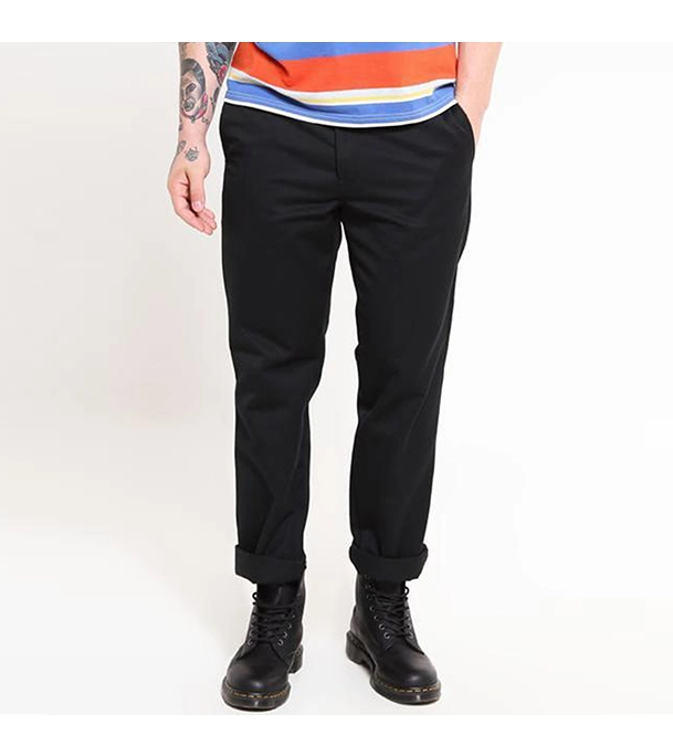Picture of Men’s Slim-Fit Chino Gabardine Pants Deep Black