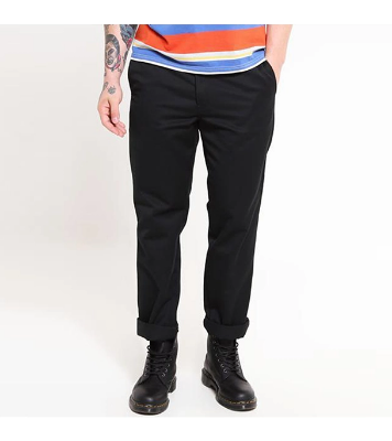 Picture of Men’s Slim-Fit Chino Gabardine Pants Deep Black