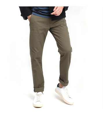 Picture of Men’s Slim-Fit Chino Gabardine Pants Olive