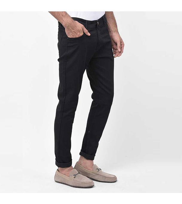 Picture of Men’s Slim-Fit Stretchable Jeans Pant Deep Black