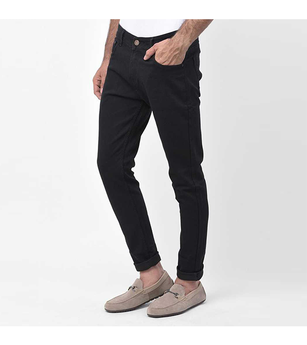 Picture of Men’s Slim-Fit Stretchable Jeans Pant Deep Black