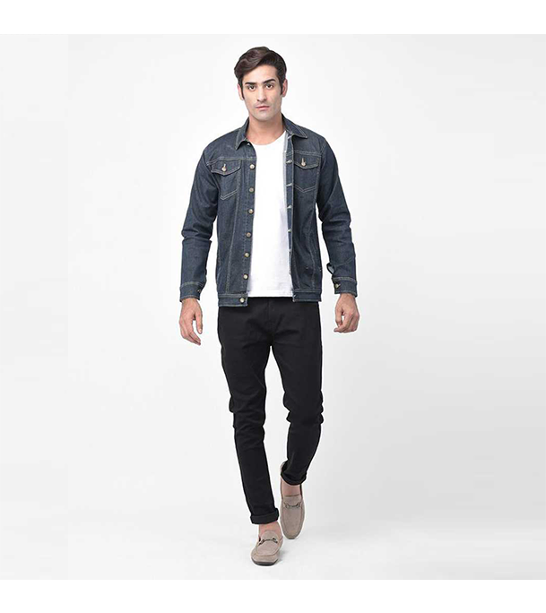 Picture of Men’s Slim-Fit Stretchable Jeans Pant Deep Black