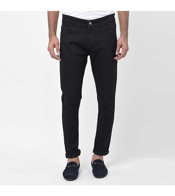 Picture of Men’s Slim-Fit Stretchable Jeans Pant Deep Black