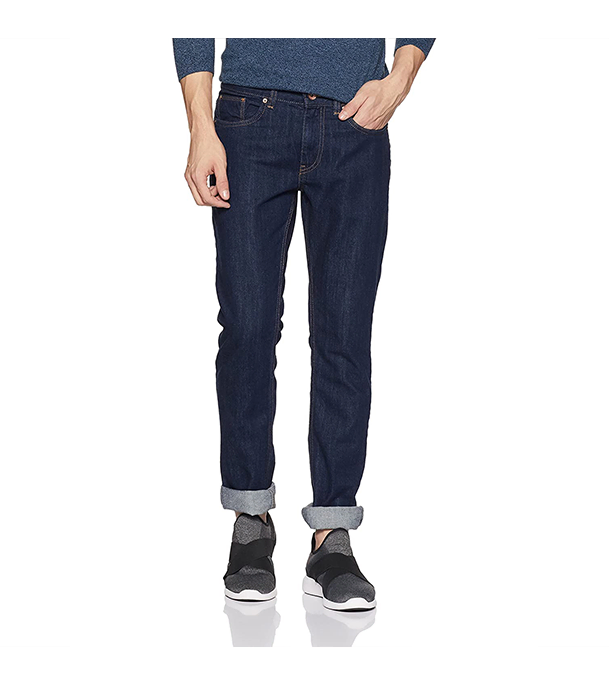 Picture of Men’s Slim-Fit Stretchable Jeans Pant Deep Blue