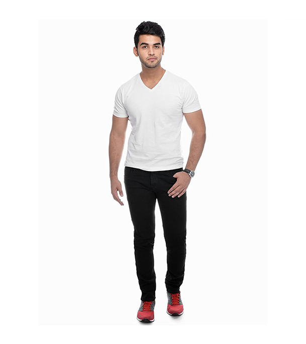 Picture of Men’s Slim-Fit Stretchable Jeans Pant Deep Black