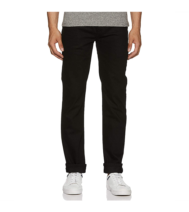 Picture of Men’s Slim-Fit Stretchable Jeans Pant Deep Black