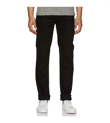 Picture of Men’s Slim-Fit Stretchable Jeans Pant Deep Black