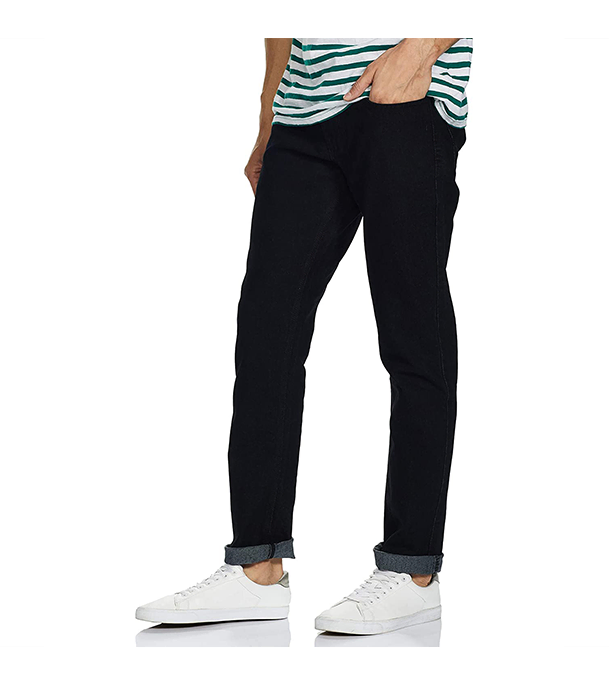 Picture of Men’s Slim-Fit Stretchable Jeans Pant Deep Black