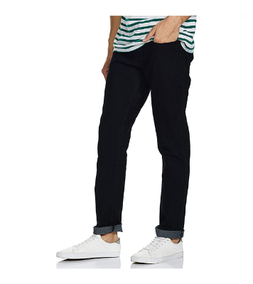 Picture of Men’s Slim-Fit Stretchable Jeans Pant Deep Black