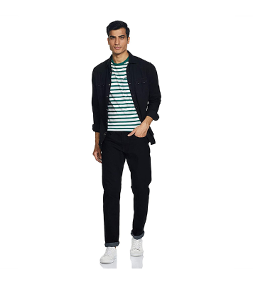 Picture of Men’s Slim-Fit Stretchable Jeans Pant Deep Black