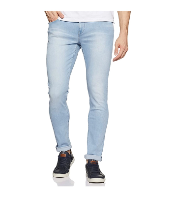 Picture of Men’s Slim-Fit Stretchable Jeans Pant Light Blue