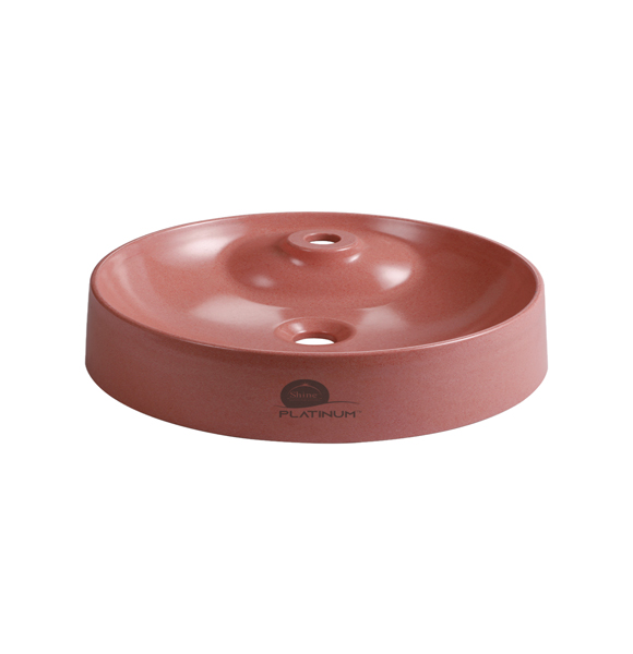 Buy Table Top Basin Round Red Mix at Best Price In Bangladesh	