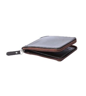 Stylish Round Zipper Wallet for Men 