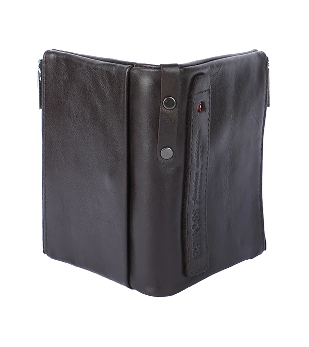 Stylish Leather Wallet Chocolate