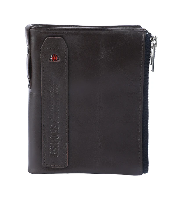 Stylish Leather Wallet Chocolate