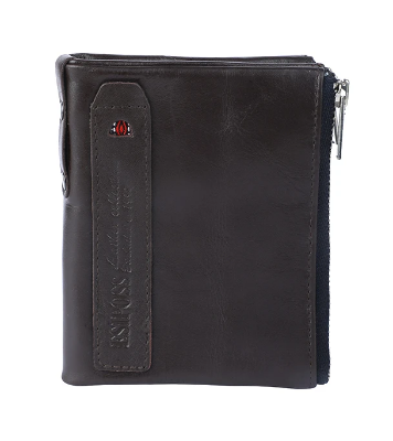 Stylish Leather Wallet Chocolate