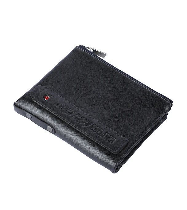 Stylish Leather Wallet Black 