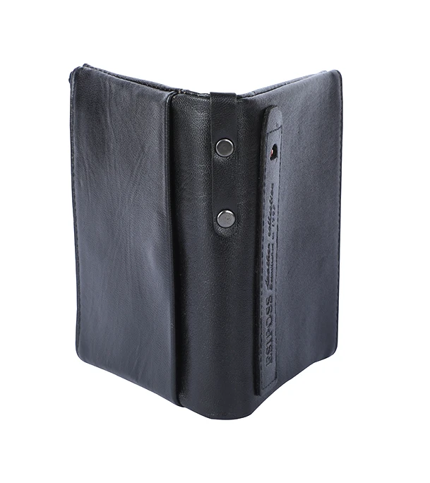 Stylish Leather Wallet Black 