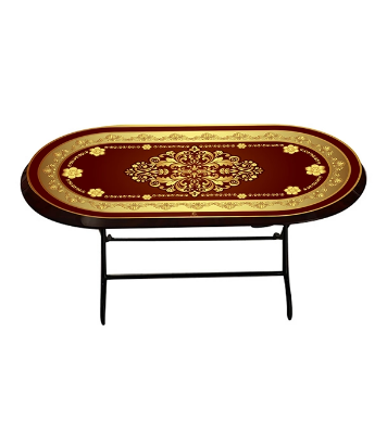 Buy Dining Table 6 Seat Elegant S/L Print Sunlit 3-Bk Online at Best Price
